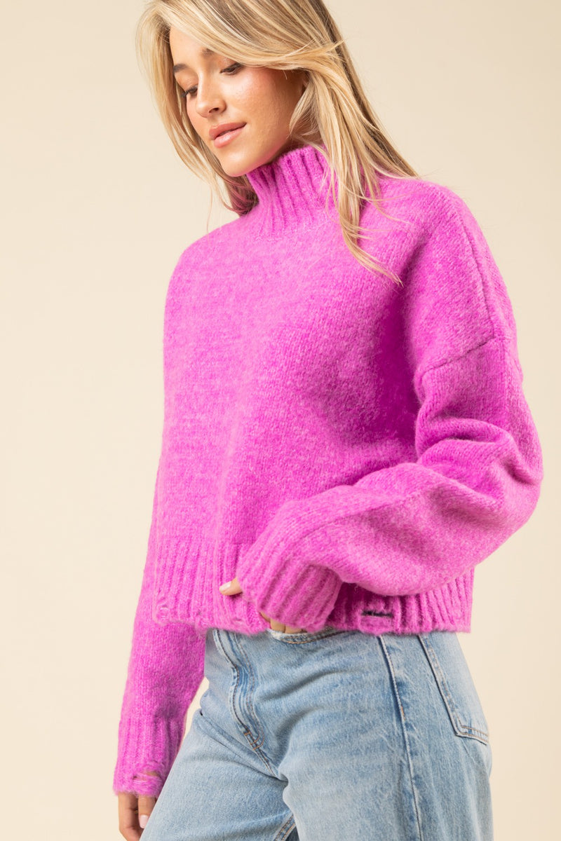 Kristy Pink Sweater