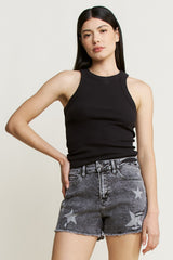 Mica Rockstar Vintage Wash Shorts