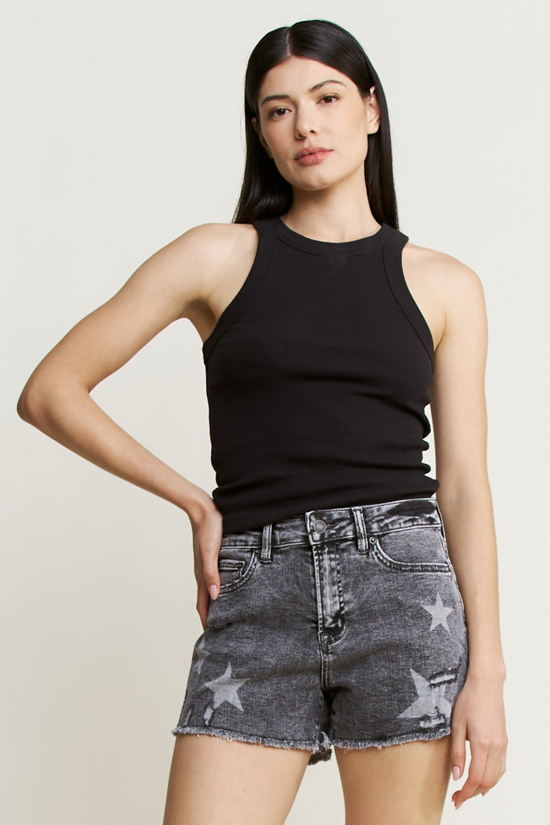 Mica Rockstar Vintage Wash Shorts