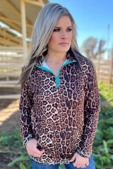 In the Details Leopard Pullover