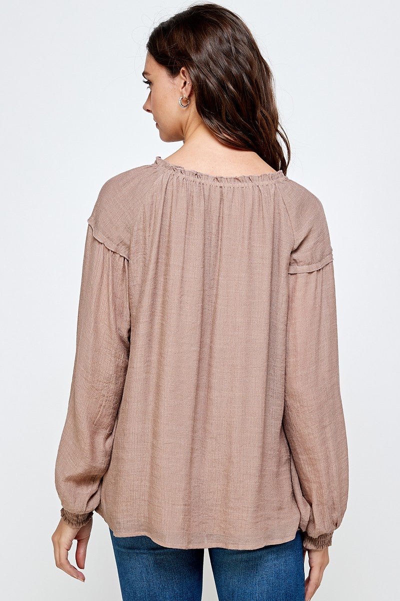 Harlee Top Taupe
