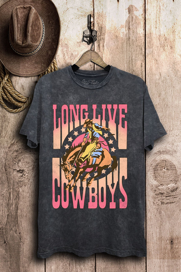 Long Live Cowboys Graphic Tee