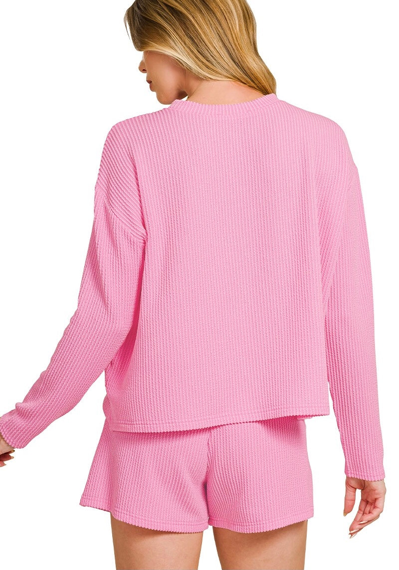 Layton Pink Two Piece Set