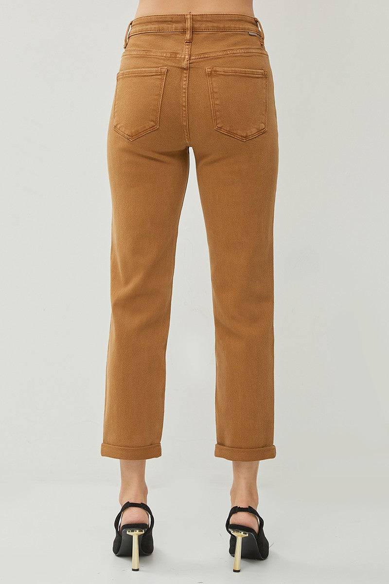 Risen Cappuccino Boyfriend Jeans