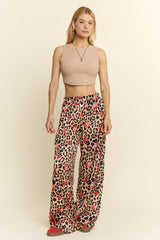 Lucky 7 Leaopard Pants