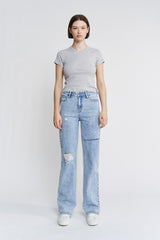 Mica Straight Leg Denim Jeans