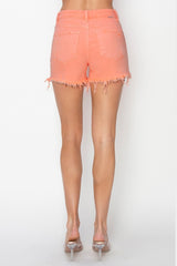 Risen Sorbet Denim Shorts