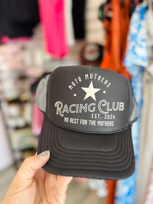 Moto Mothers Racing Club Trucker Hat