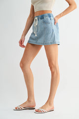 Harbor Mica Denim Skirt
