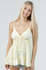 Marlee Yellow Top