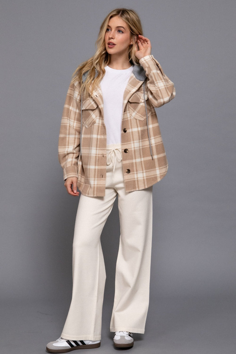 Canyon Hooded Flannel