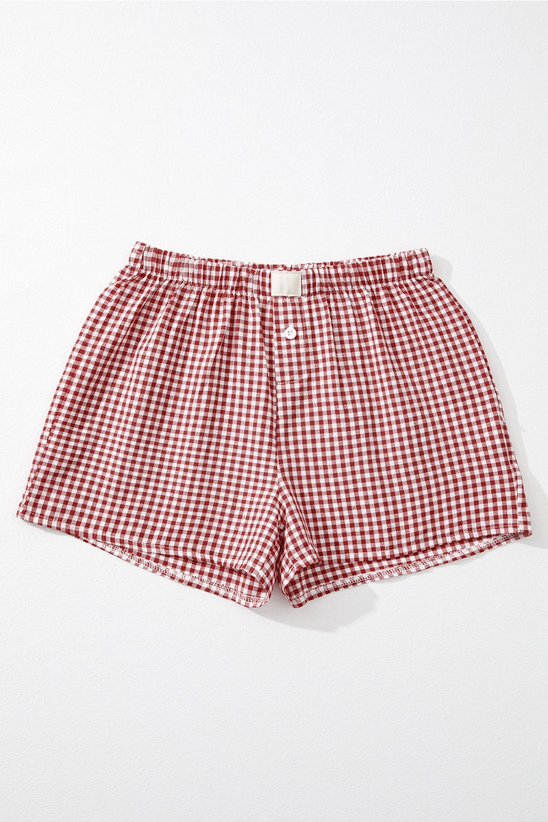 Perry Plaid Gingham Shorts