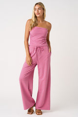 Pink Cosmo Striped Set