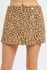 Risen Leopard Skort