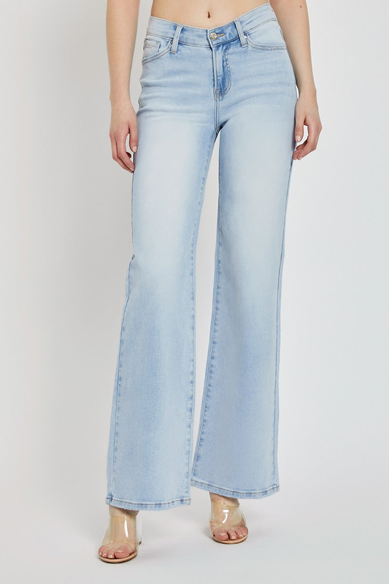 Risen V Waist Mid Rise Jean