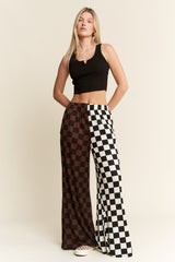 Motley Two Toned Checkered Pants