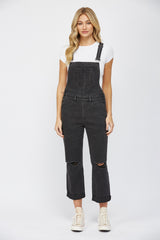 Mica Stretch Boyfriend Overalls