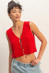 Mia Button Top
