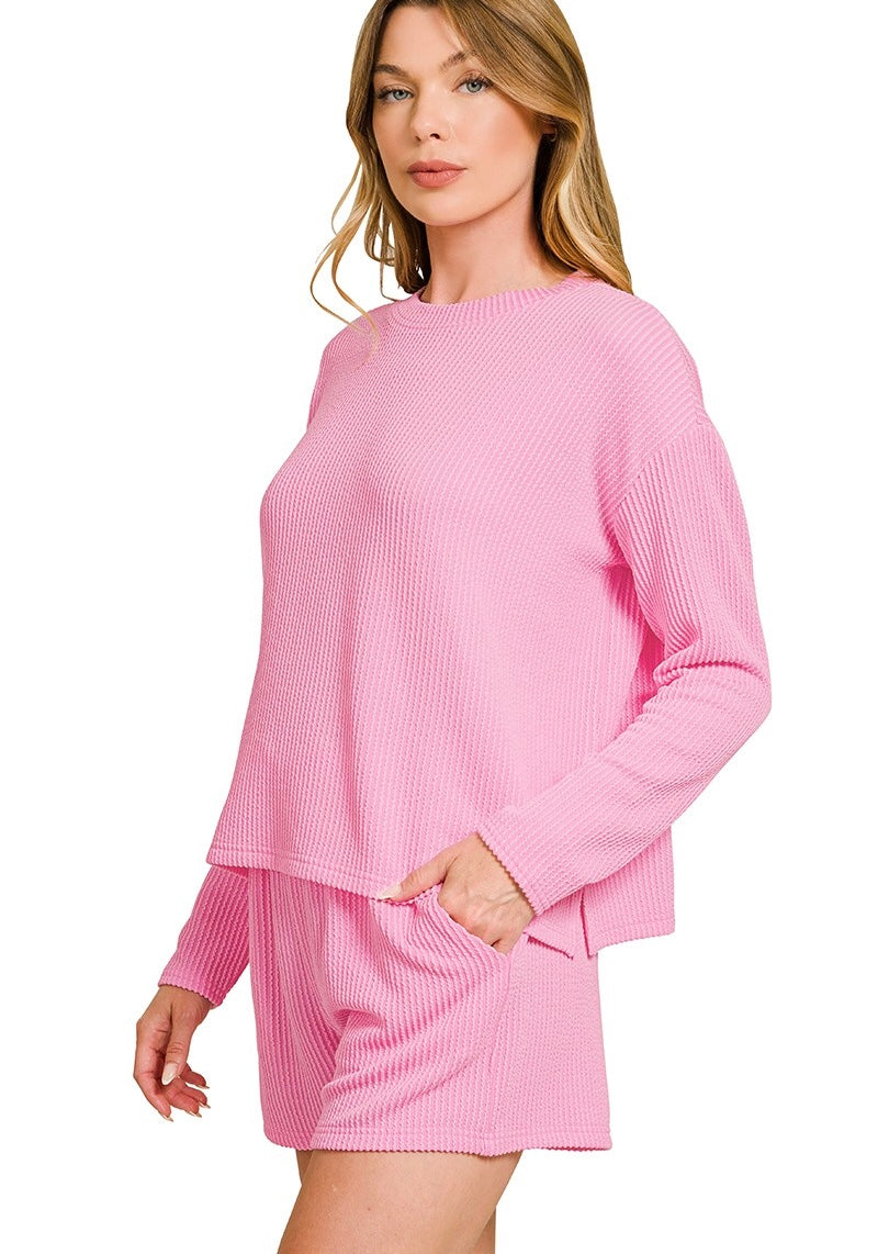 Layton Pink Two Piece Set