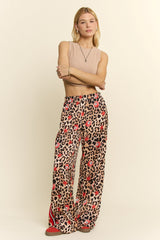 Lucky 7 Leaopard Pants