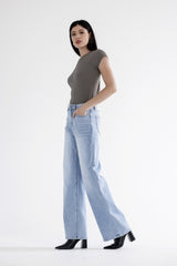 Mica High Rise Straight Leg Jeans