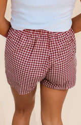 Perry Plaid Gingham Shorts