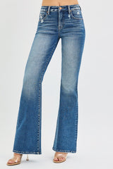 Risen Tummy Control Flare Jeans
