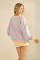 Payton Striped Knit Top