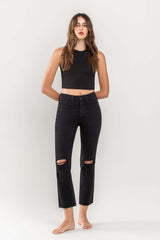 Vervet Denim Jeanette Slim Straight Jean