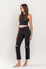 Vervet Denim Jeanette Slim Straight Jean