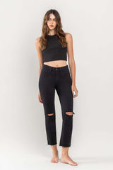 Vervet Denim Jeanette Slim Straight Jean