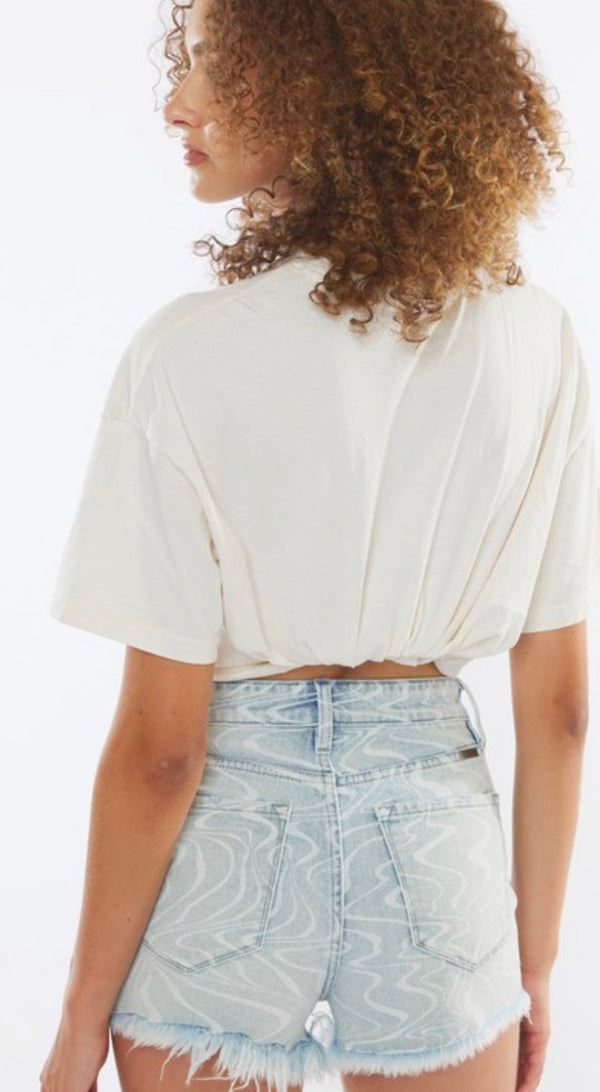 Wavy Baby KanCan Shorts