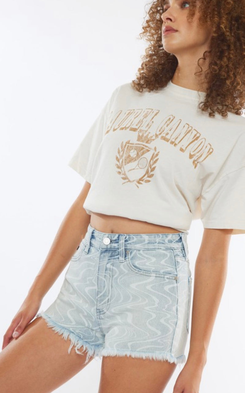 Wavy Baby KanCan Shorts