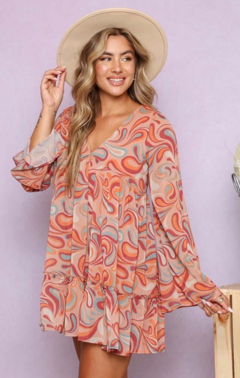 It’s All Groovy Baby Dress