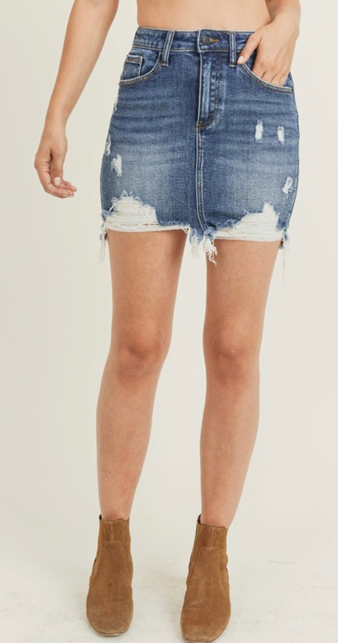 Delia Denim Skirt