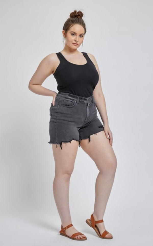 Mica Vintage Black Plus Shorts