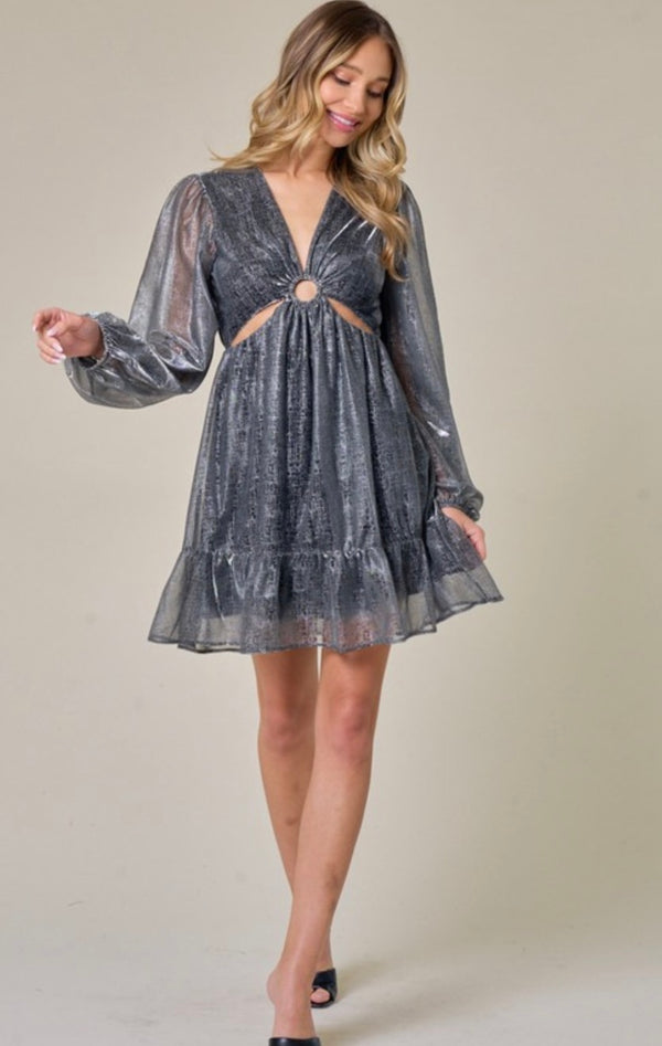 Metallic Babe Dress