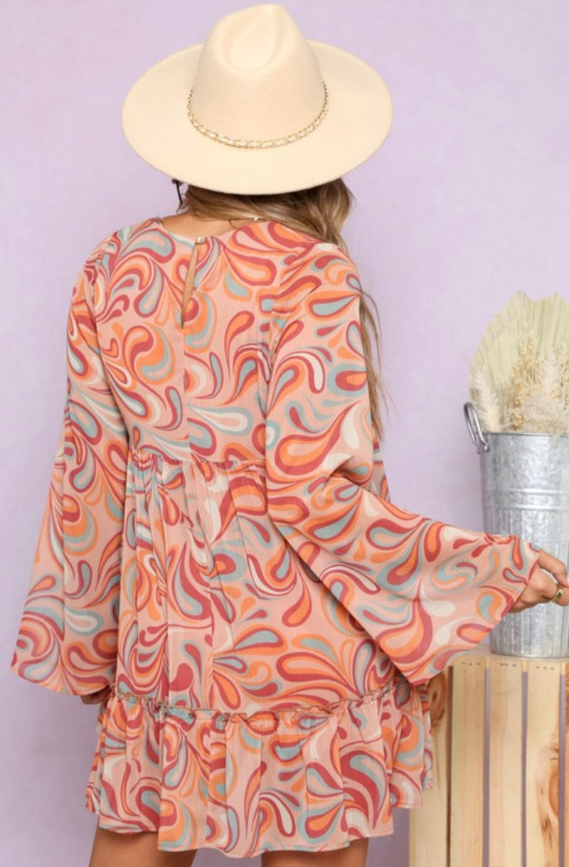 It’s All Groovy Baby Dress