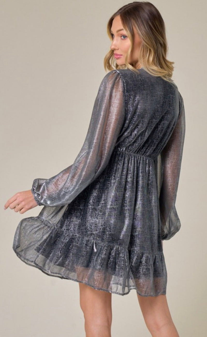 Metallic Babe Dress