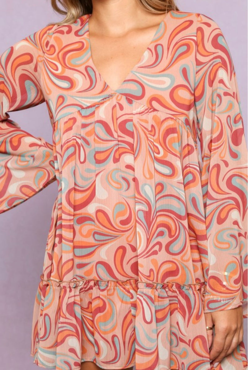 It’s All Groovy Baby Dress