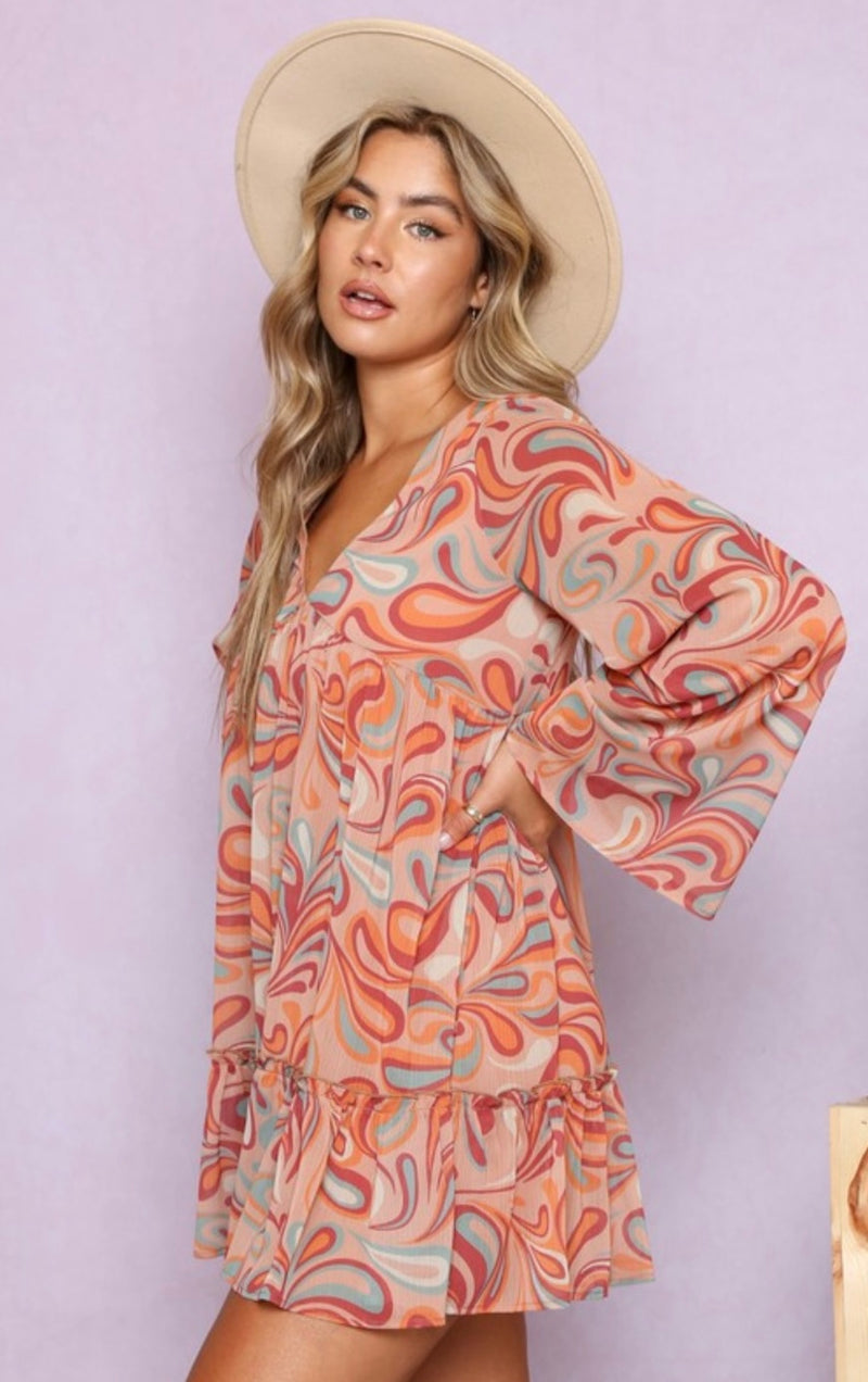It’s All Groovy Baby Dress