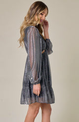 Metallic Babe Dress