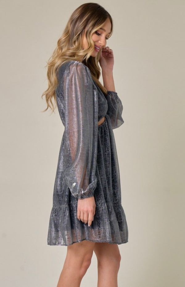 Metallic Babe Dress