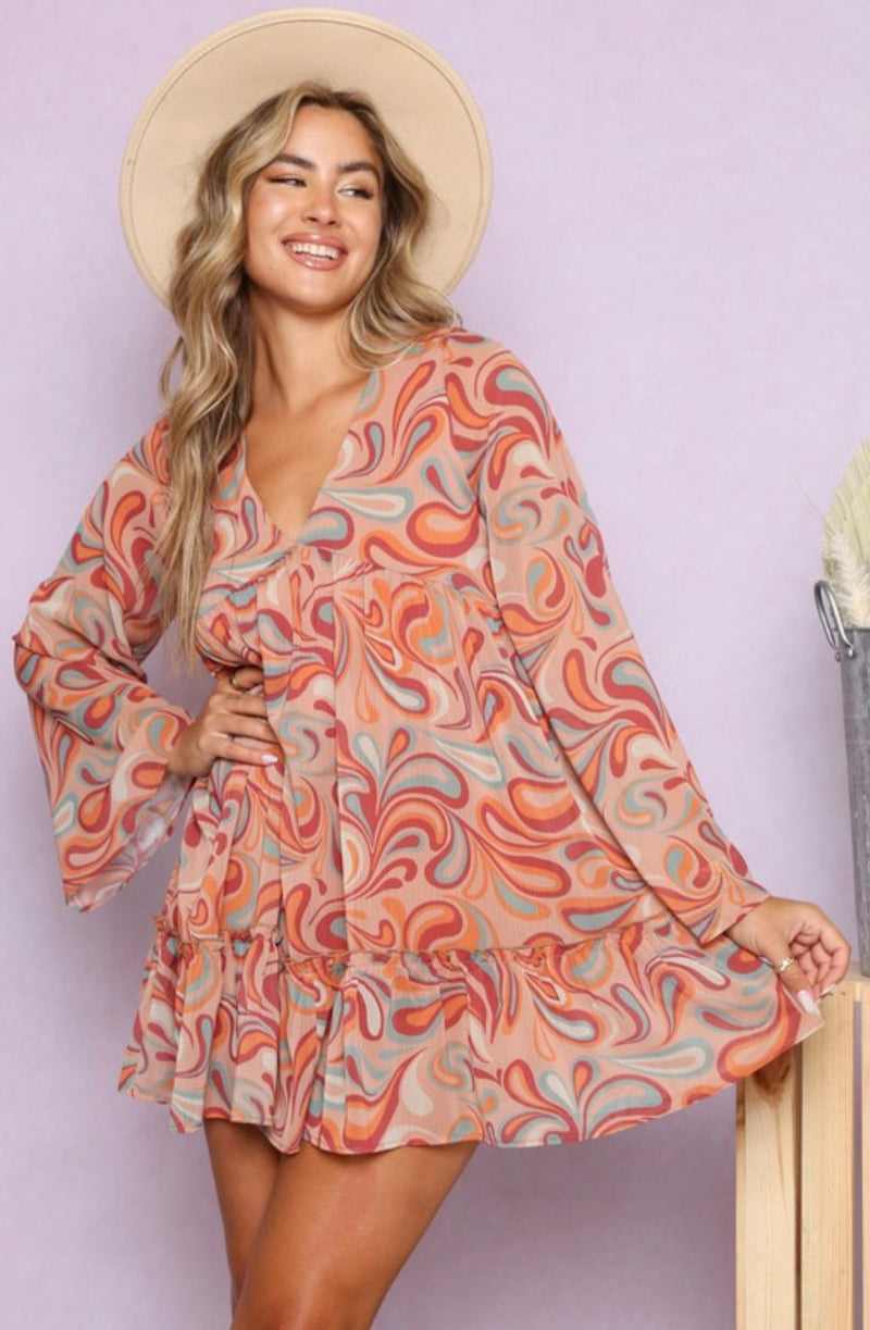 It’s All Groovy Baby Dress